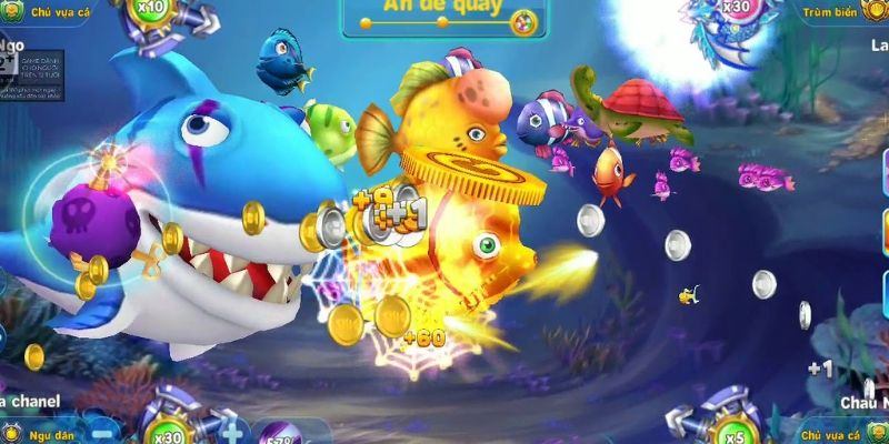Fish shooting with quality graphics - Immerse yourself in the magical ocean world